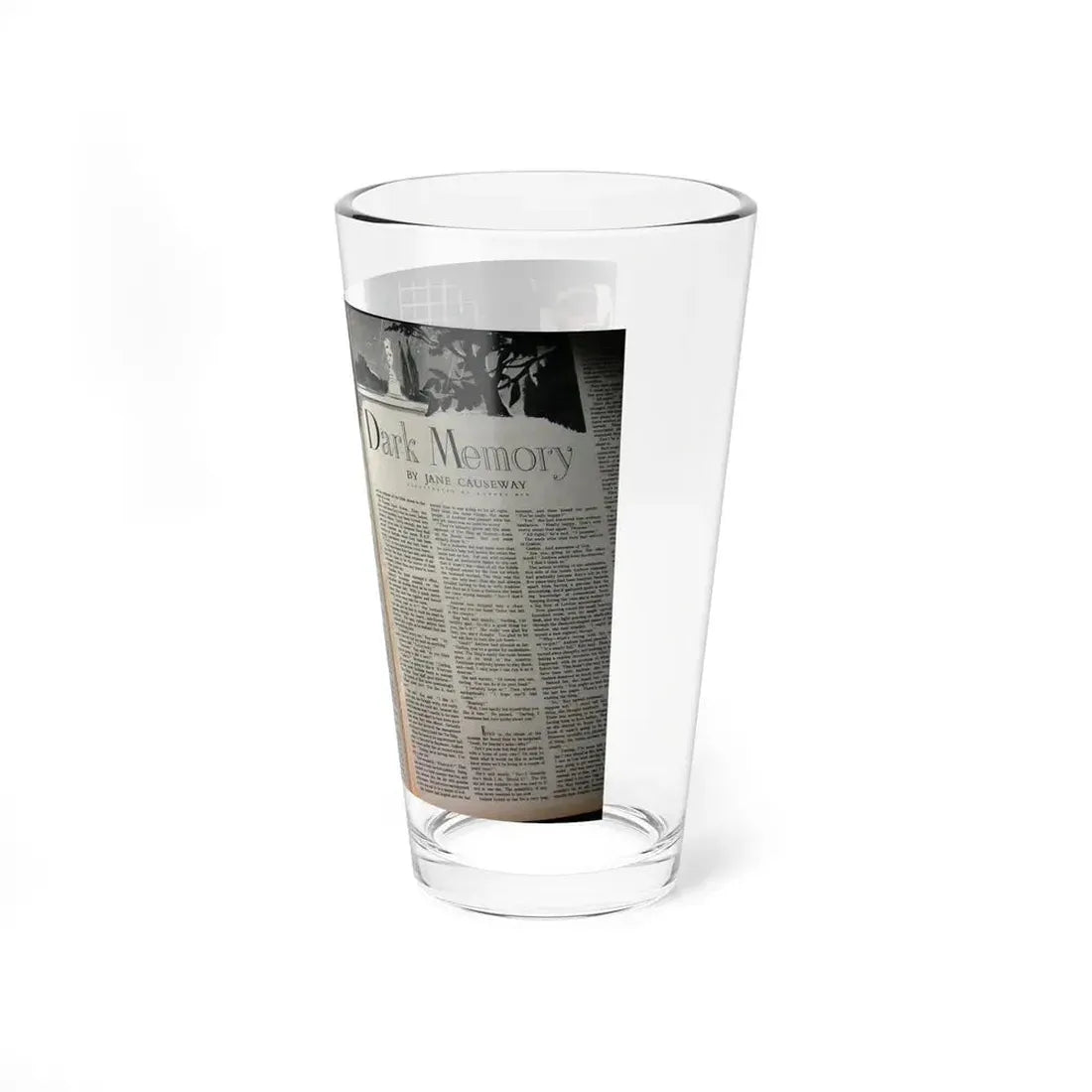 Dark Memory, Woman's Own, August 14, 1952 - Pint Glass 16oz - Go Mug Yourself
