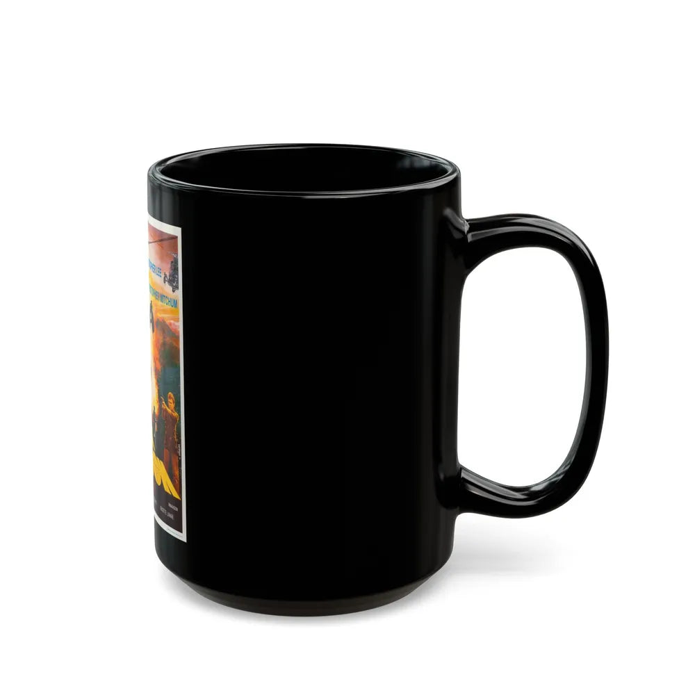 DARK MISSION 1988 Movie Poster - Black Coffee Mug-Go Mug Yourself