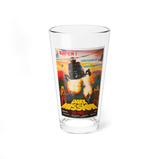 DARK MISSION 1988 Movie Poster - Pint Glass 16oz-16oz-Go Mug Yourself