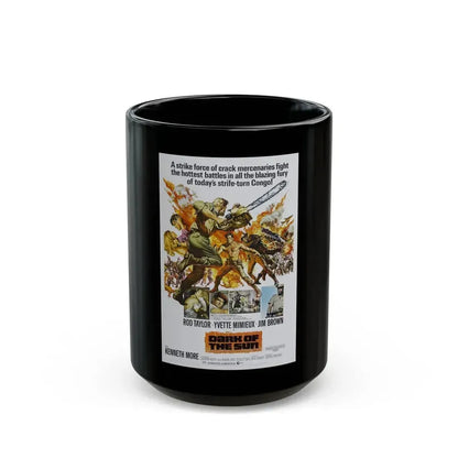 DARK OF THE SUN (MERCENARIES) 1968 Movie Poster - Black Coffee Mug 15oz - Go Mug Yourself