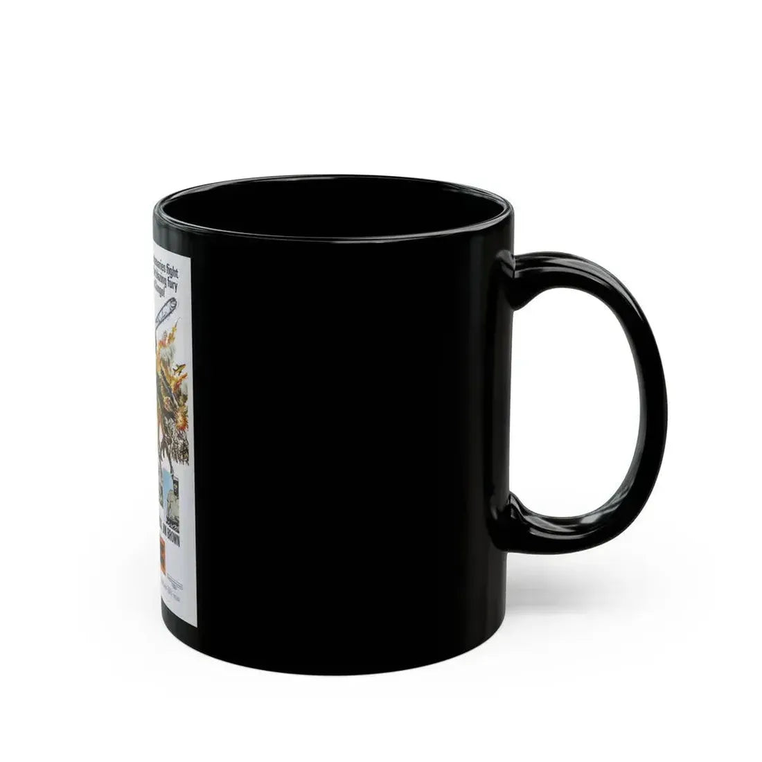 DARK OF THE SUN (MERCENARIES) 1968 Movie Poster - Black Coffee Mug - Go Mug Yourself