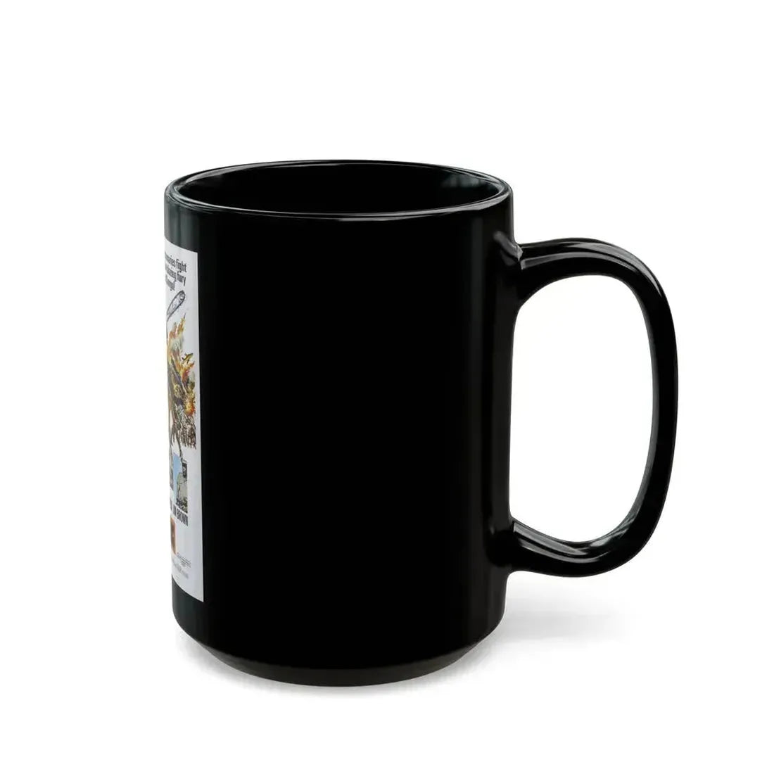 DARK OF THE SUN (MERCENARIES) 1968 Movie Poster - Black Coffee Mug - Go Mug Yourself