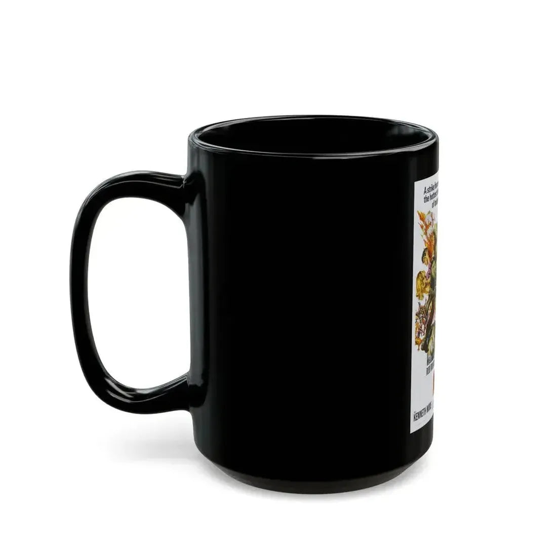 DARK OF THE SUN (MERCENARIES) 1968 Movie Poster - Black Coffee Mug - Go Mug Yourself