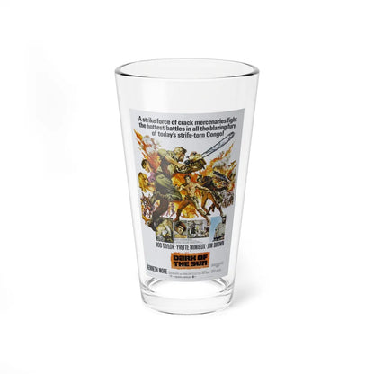 DARK OF THE SUN (MERCENARIES) 1968 Movie Poster - Pint Glass 16oz-16oz-Go Mug Yourself