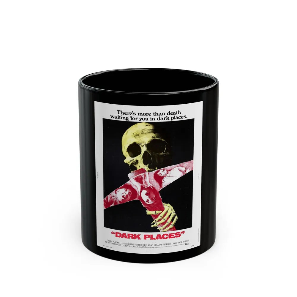 DARK PLACES 1974 Movie Poster - Black Coffee Mug-11oz-Go Mug Yourself