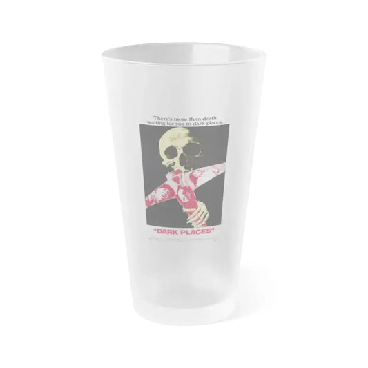 DARK PLACES 1974 Movie Poster - Frosted Pint Glass 16oz Default Title - Go Mug Yourself