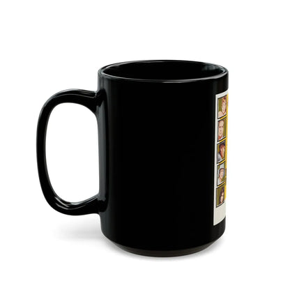 DARK PURPOSE 1964 Movie Poster - Black Coffee Mug-Go Mug Yourself