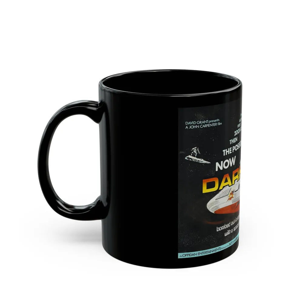 DARK STAR 1974 Movie Poster - Black Coffee Mug-Go Mug Yourself