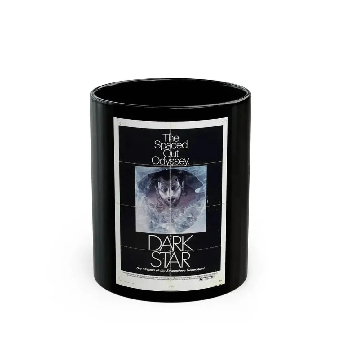 DARK STAR (2) 1974 Movie Poster - Black Coffee Mug 11oz - Go Mug Yourself