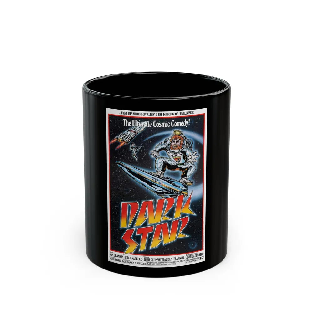 DARK STAR (3) 1974 Movie Poster - Black Coffee Mug-11oz-Go Mug Yourself