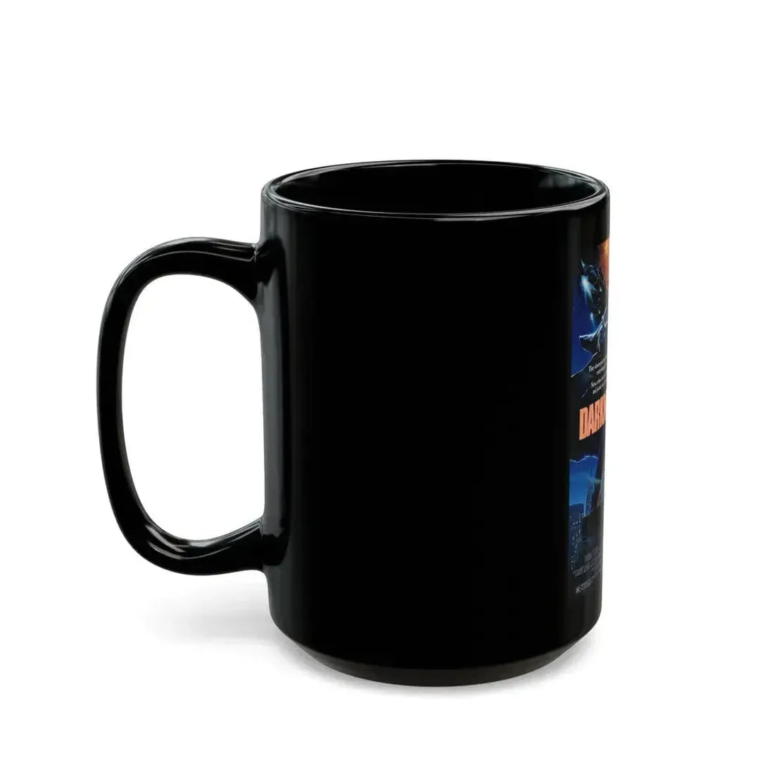 DARKMAN 1990 Movie Poster - Black Coffee Mug - Go Mug Yourself