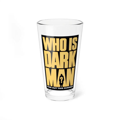 DARKMAN (TEASER) 1990 Movie Poster - Pint Glass 16oz-16oz-Go Mug Yourself