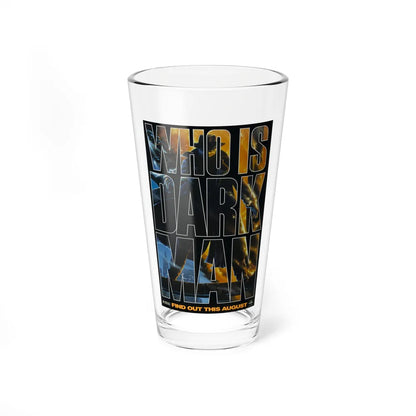 DARKMAN (TEASER 2) 1990 Movie Poster - Pint Glass 16oz-16oz-Go Mug Yourself