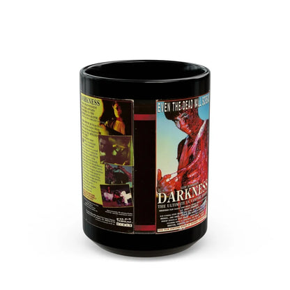 DARKNESS (VHS COVER) - Black Coffee Mug-15oz-Go Mug Yourself