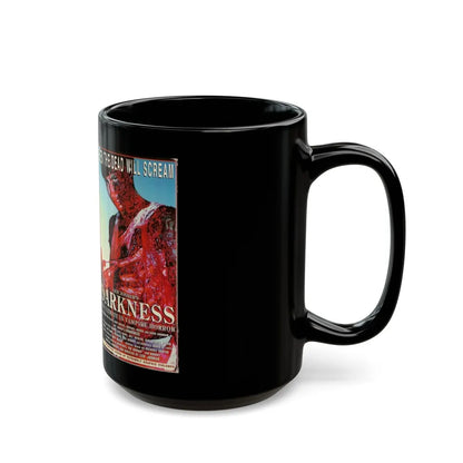 DARKNESS (VHS COVER) - Black Coffee Mug-Go Mug Yourself