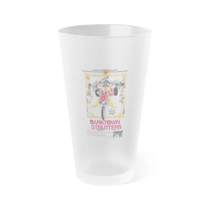 DARKTOWN STRUTTERS 1975 Movie Poster - Frosted Pint Glass 16oz-Go Mug Yourself