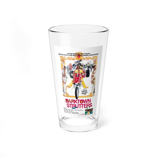 DARKTOWN STRUTTERS 1975 Movie Poster - Pint Glass 16oz-16oz-Go Mug Yourself