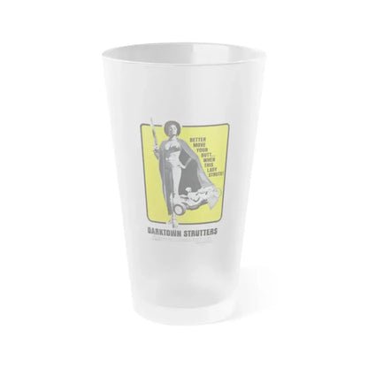 DARKTOWN STRUTTERS (2) 1975 Movie Poster - Frosted Pint Glass 16oz Default Title - Go Mug Yourself