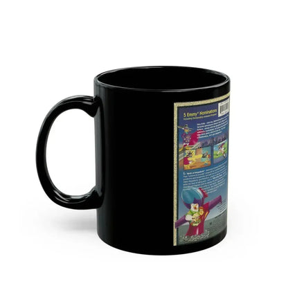 DARKWING DUCK HIS FAVORITE ADVENTURES (VHS COVER) - Black Coffee Mug - Go Mug Yourself