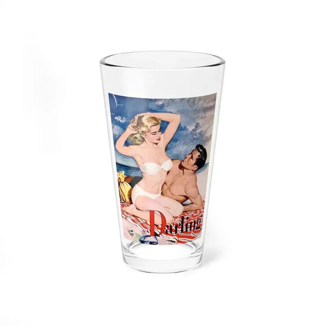 Darling Believe Me, Esquire, September 1951 - Pint Glass 16oz 16oz - Go Mug Yourself