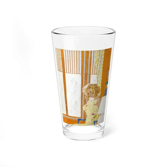 Darling in Yellow, probable paperback cover - Pint Glass 16oz 16oz - Go Mug Yourself