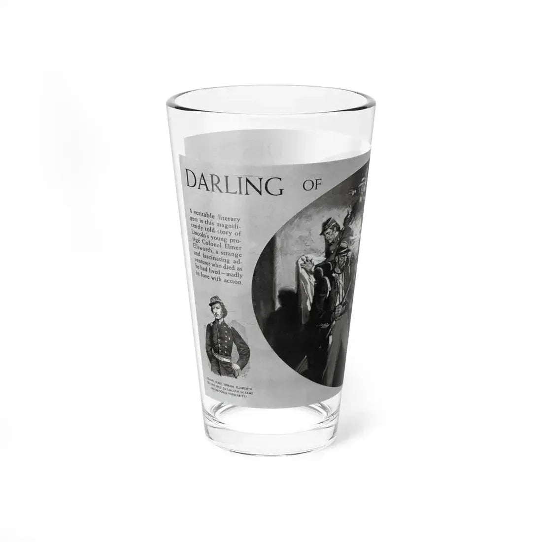Darling of Destiny, Redbook, December 1936 - Pint Glass 16oz - Go Mug Yourself