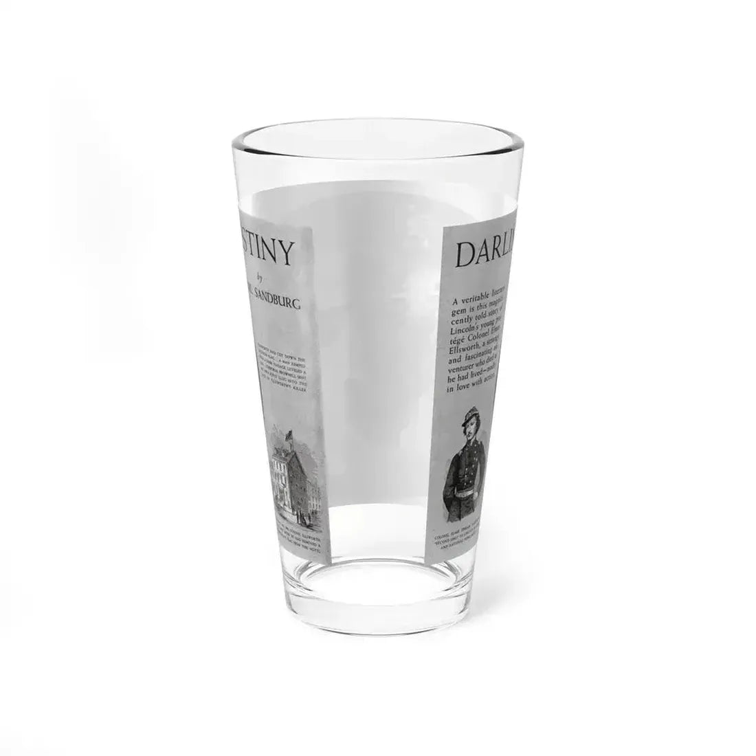 Darling of Destiny, Redbook, December 1936 - Pint Glass 16oz - Go Mug Yourself