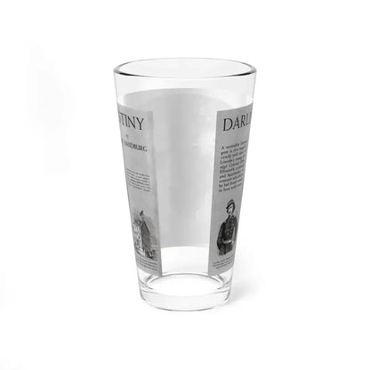 Darling of Destiny, Redbook, December 1936 - Pint Glass 16oz - Go Mug Yourself