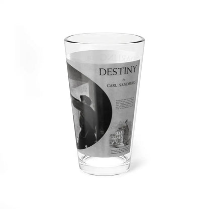 Darling of Destiny, Redbook, December 1936 - Pint Glass 16oz-Go Mug Yourself