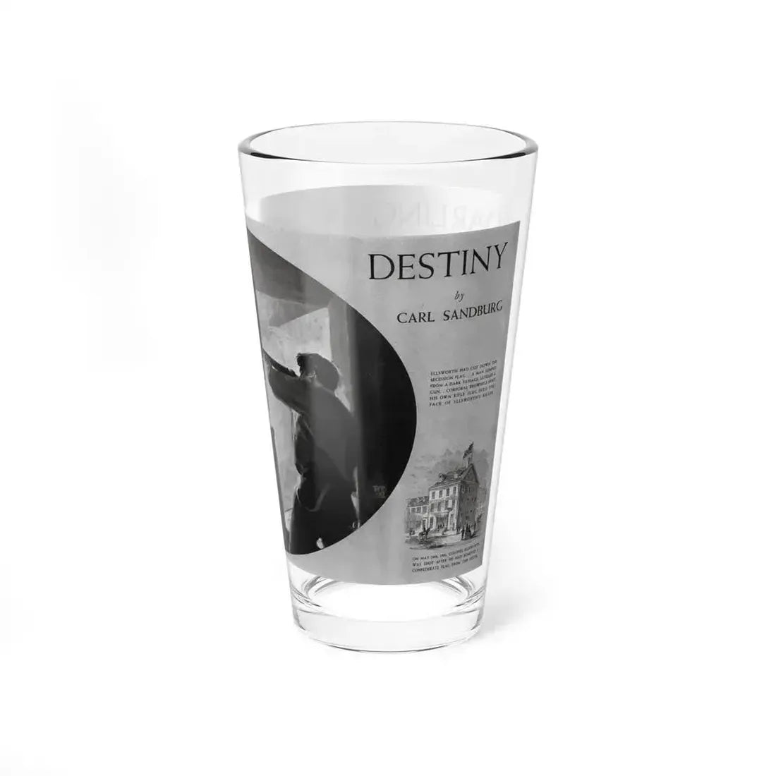 Darling of Destiny, Redbook, December 1936 - Pint Glass 16oz - Go Mug Yourself