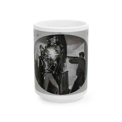 Darling of Destiny, Redbook, December 1936 - White Coffee Mug 15oz - Go Mug Yourself