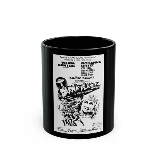 DARNA VS THE PLANET WOMEN 1975 Movie Poster - Black Coffee Mug 11oz - Go Mug Yourself