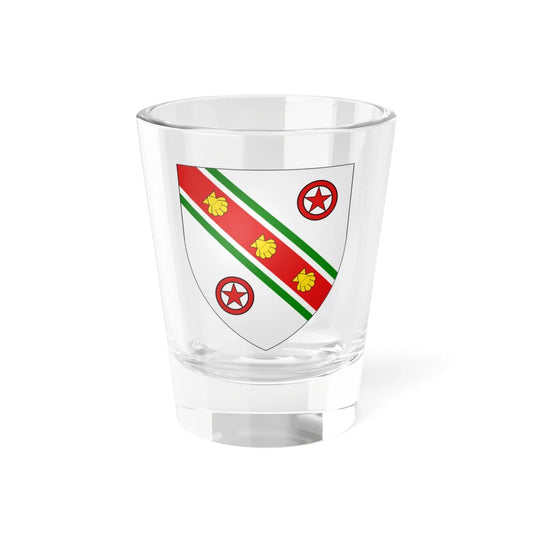 Darwin Arms (England) (Coat of Arms) Shot Glass 1.5oz 1.5oz - Go Mug Yourself