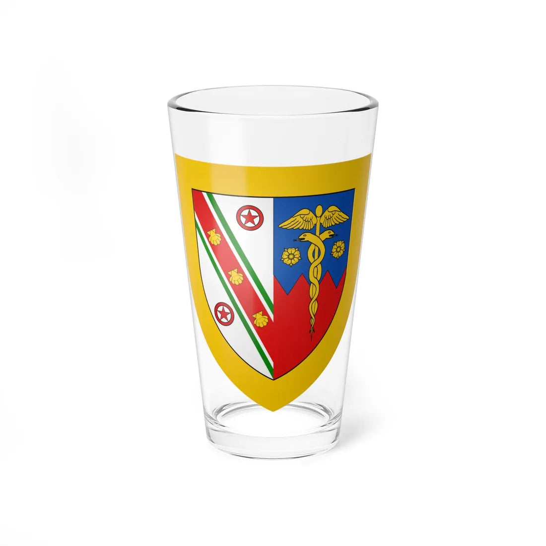 Darwin College Arms (England) (Coat of Arms) Pint Glass 16oz 16oz - Go Mug Yourself
