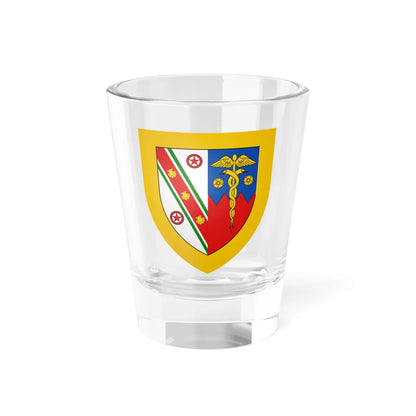 Darwin College Arms (England) (Coat of Arms) Shot Glass 1.5oz 1.5oz - Go Mug Yourself