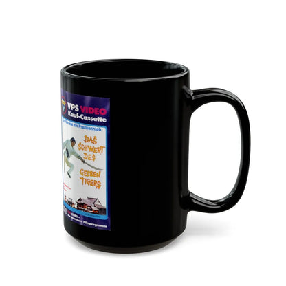 DAS SCHWERT DES GELBEN TIGERS (VHS COVER) - Black Coffee Mug-Go Mug Yourself