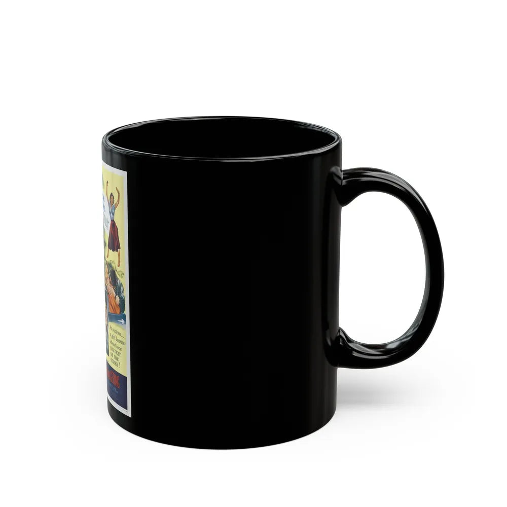 DATE BAIT 1960 Movie Poster - Black Coffee Mug-Go Mug Yourself