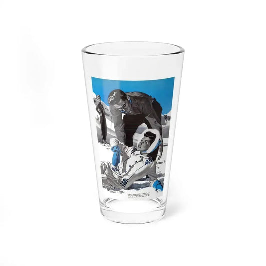 Date with the Boss, Cosmopolitan, January 1943 - Pint Glass 16oz 16oz - Go Mug Yourself