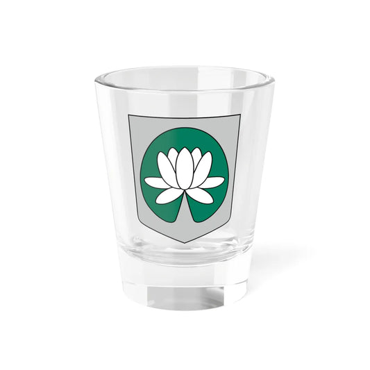 Ādažu pagasts COA (Latvia) (Coat of Arms) Shot Glass 1.5oz 1.5oz - Go Mug Yourself