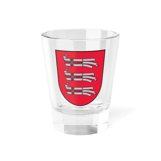 Daugavpils novads COA (Latvia) (Coat of Arms) Shot Glass 1.5oz 1.5oz - Go Mug Yourself