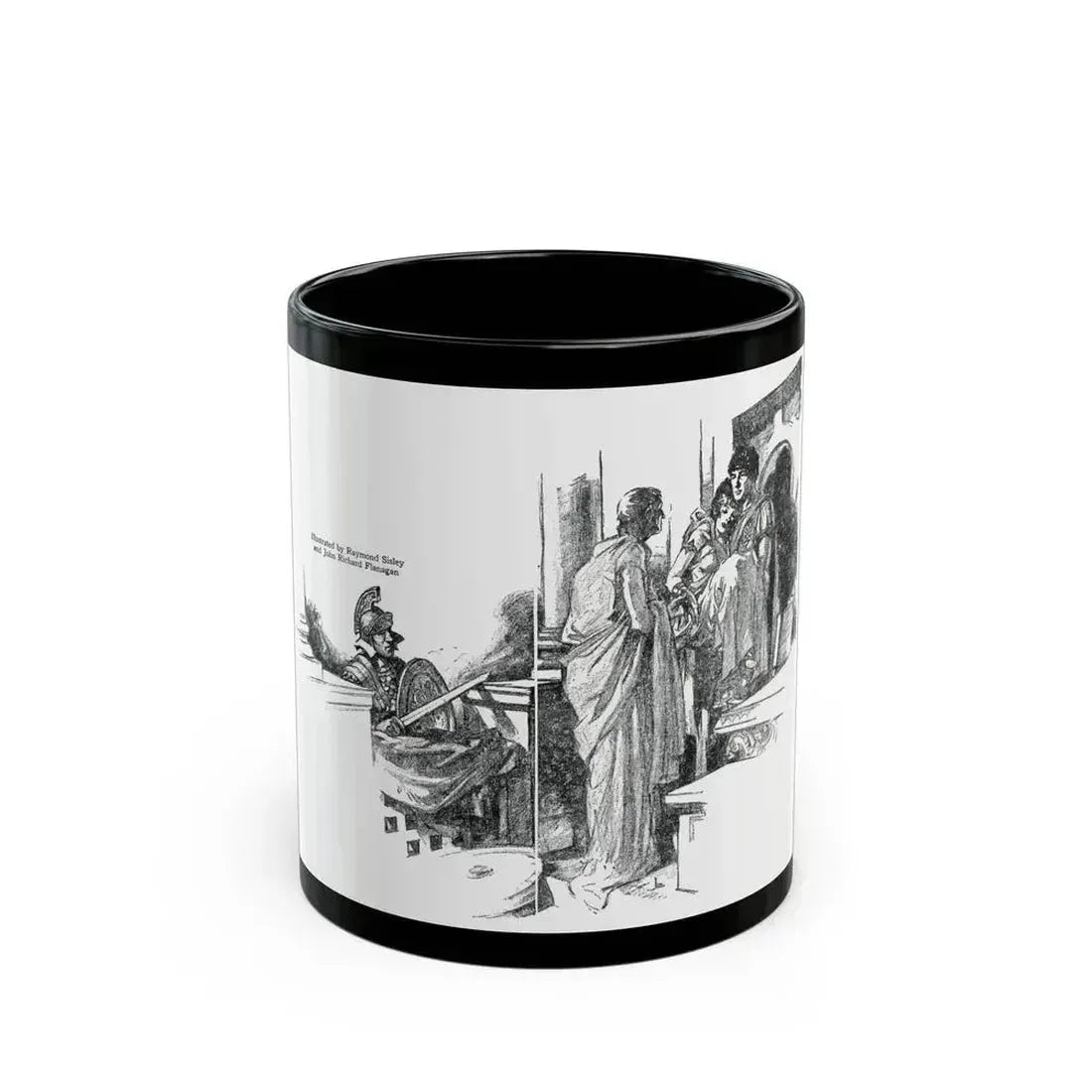 Daughter Of Cleopatra (1), Blue Book Magazine, May 1940 - Black Coffee Mug 11oz - Go Mug Yourself