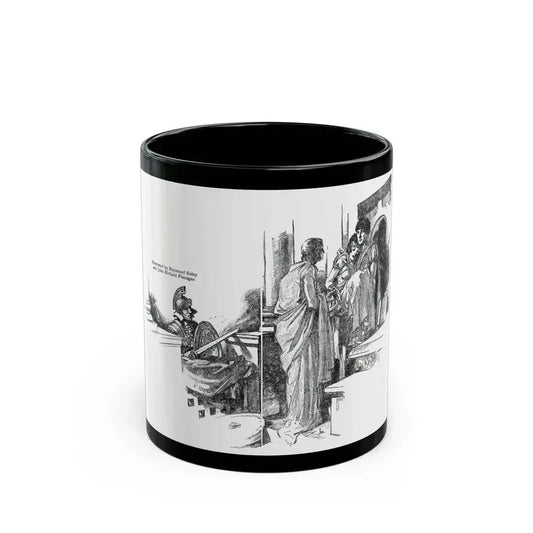 Daughter Of Cleopatra (1), Blue Book Magazine, May 1940 - Black Coffee Mug 11oz - Go Mug Yourself