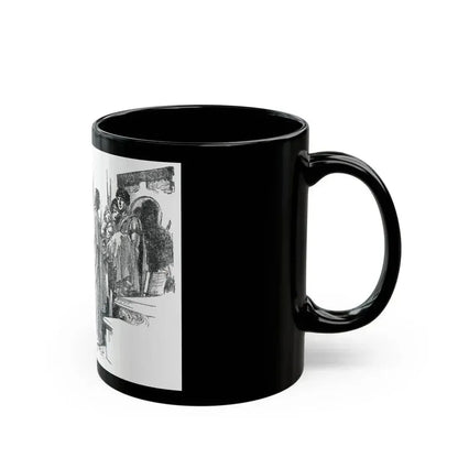 Daughter Of Cleopatra (1), Blue Book Magazine, May 1940 - Black Coffee Mug - Go Mug Yourself