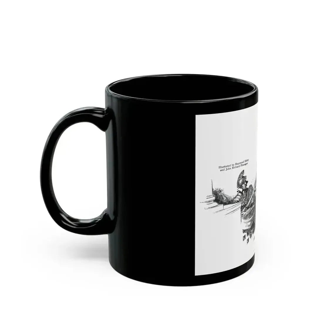 Daughter Of Cleopatra (1), Blue Book Magazine, May 1940 - Black Coffee Mug - Go Mug Yourself