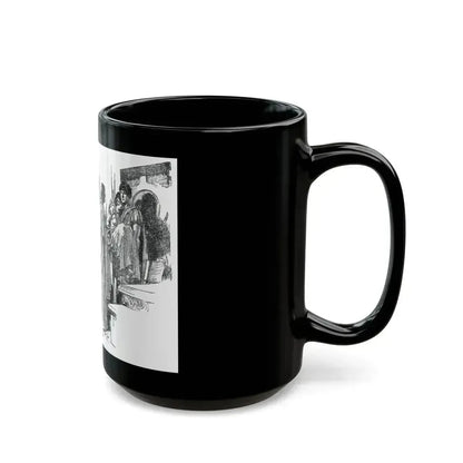 Daughter Of Cleopatra (1), Blue Book Magazine, May 1940 - Black Coffee Mug - Go Mug Yourself