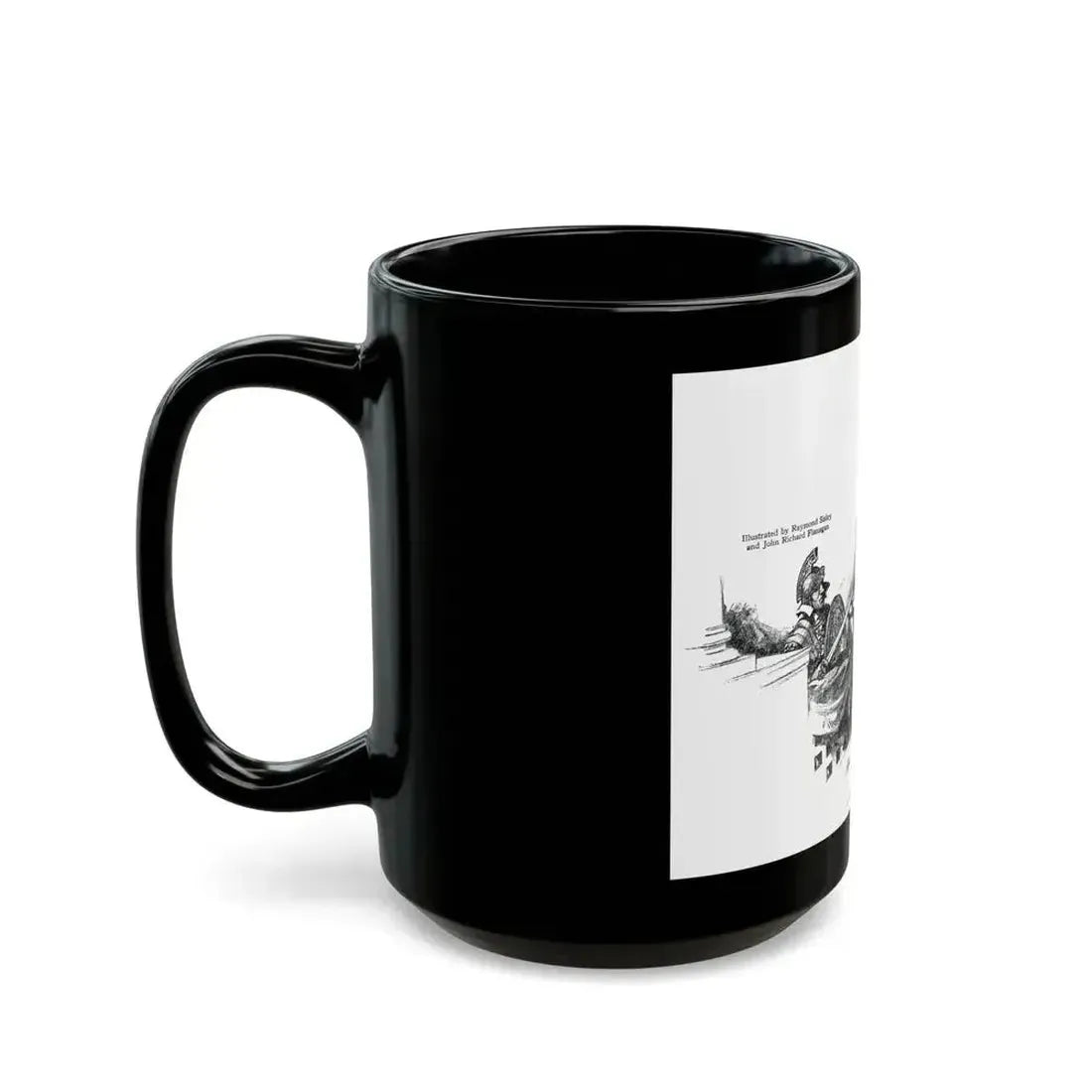 Daughter Of Cleopatra (1), Blue Book Magazine, May 1940 - Black Coffee Mug - Go Mug Yourself