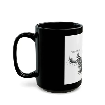 Daughter Of Cleopatra (1), Blue Book Magazine, May 1940 - Black Coffee Mug - Go Mug Yourself