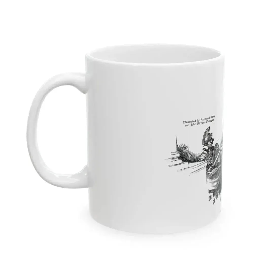 Daughter Of Cleopatra (1), Blue Book Magazine, May 1940 - White Coffee Mug - Go Mug Yourself