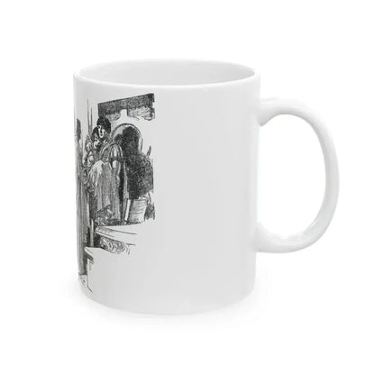Daughter Of Cleopatra (1), Blue Book Magazine, May 1940 - White Coffee Mug - Go Mug Yourself