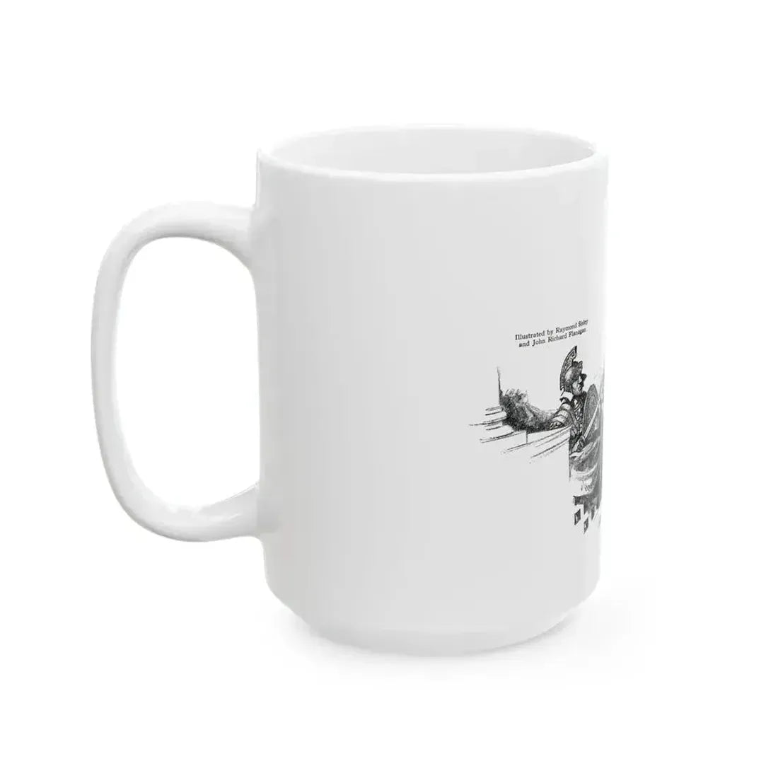 Daughter Of Cleopatra (1), Blue Book Magazine, May 1940 - White Coffee Mug - Go Mug Yourself